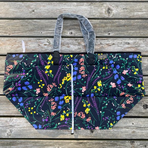 Victoria's Secret Floral Weekender Tote Bag - Picture 7 of 13